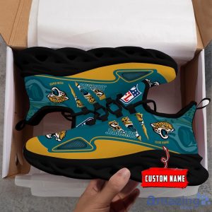 NFL Jacksonville Jaguars Custom Name Max Soul Shoes Sneakers Special Gift For Fans Sports Product Photo 3