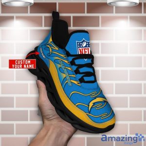 NFL Los Angeles Chargers Max Soul Shoes Sneakers For Fans Men And Women Gift Product Photo 2