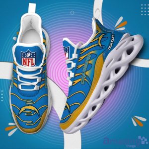 NFL Los Angeles Chargers Max Soul Shoes Sneakers For Fans Men And Women Gift Product Photo 1