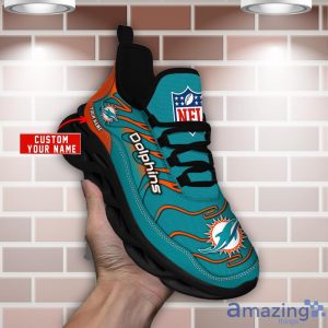 NFL Miami Dolphins Max Soul Shoes Sneakers For Fans Men And Women Gift Product Photo 2