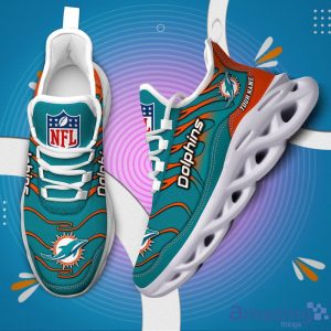 NFL Miami Dolphins Max Soul Shoes Sneakers For Fans Men And Women Gift Product Photo 1