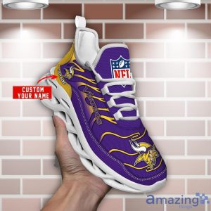 NFL Minnesota Vikings Max Soul Shoes Sneakers For Fans Men And Women Gift Product Photo 2