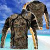 NFL New England Patriots Hoodie 3D All Over Print Camo Grey Hunting Deer Perfect Gift Perfect Gift