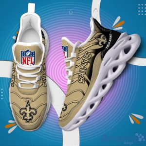 NFL New Orleans Saints Max Soul Shoes Sneakers For Fans Men And Women Gift Product Photo 1