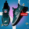 NFL Philadelphia Eagles Custom Name Max Soul Shoes Sneakers Special Gift For Fans Sports