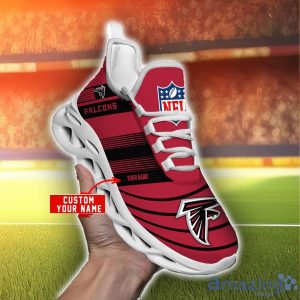 NFL Sport Shoes Atlanta Falcons Max Soul Shoes Personalized Name Sneakers Product Photo 3
