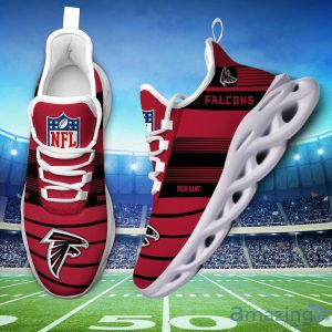 NFL Sport Shoes Atlanta Falcons Max Soul Shoes Personalized Name Sneakers Product Photo 1