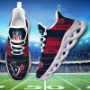 NFL Sport Shoes Houston Texans Max Soul Shoes Personalized Name Sneakers