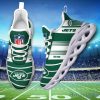 NFL Sport Shoes New York Jets Max Soul Shoes Personalized Name Sneakers
