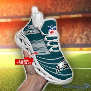 NFL Sport Shoes Philadelphia Eagles Max Soul Shoes Personalized Name Sneakers Product Photo 3