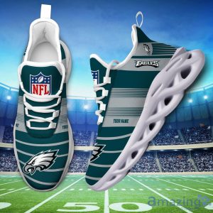 NFL Sport Shoes Philadelphia Eagles Max Soul Shoes Personalized Name Sneakers Product Photo 1