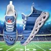 NFL Sport Shoes Tennessee Titans Max Soul Shoes Personalized Name Sneakers