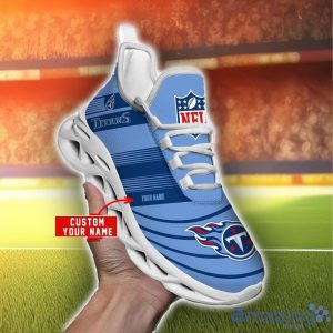 NFL Sport Shoes Tennessee Titans Max Soul Shoes Personalized Name Sneakers Product Photo 3