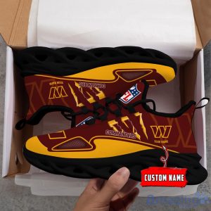 NFL Washington Commanders Custom Name Max Soul Shoes Sneakers Special Gift For Fans Sports Product Photo 3