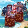 NFL Washington Commanders Flower Hawaii Shirt Style Gift