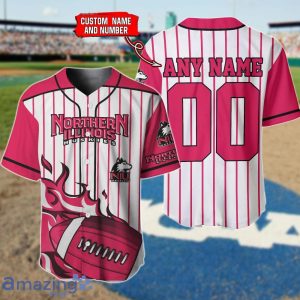 Northern Illinois Huskies Custom Name And Number Baseball Jersey Shirt NCAA Fans Gift Product Photo 1