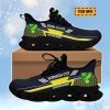 Norwich City 3D Design Max Soul Shoes Custom Name For Real Fans