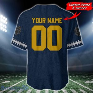 Notre Dame Fighting Irish BaseBall jersey Shirt Custom Name & Custom Number For Fans Product Photo 2