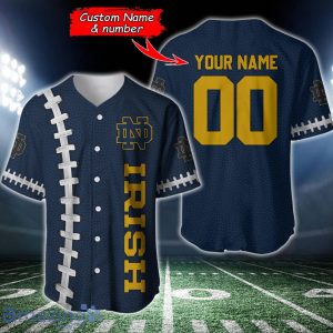 Notre Dame Fighting Irish BaseBall jersey Shirt Custom Name & Custom Number For Fans Product Photo 1