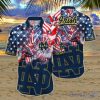 Notre Dame Fighting Irish NCAA1 Flower Hawaiian Shirt Football Shirts Independence Day Gift