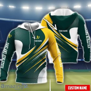 Oakland Athletics 3D Hoodie All Over Printed Personalized Name Unisex Men Women Hoodie Sport Fans image Oakland Athletics 3D Hoodie All Over Printed Personalized Name Unisex Men Women Hoodie Sport Fans Product Photo 2