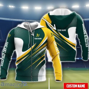 Oakland Athletics 3D Hoodie All Over Printed Personalized Name Unisex Men Women Hoodie Sport Fans Product Photo 1