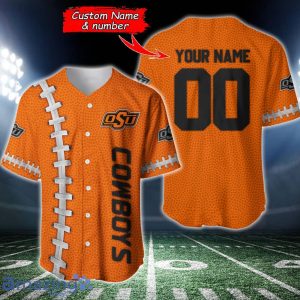 Oklahoma State Cowboys BaseBall jersey Shirt Custom Name & Custom Number For Fans Product Photo 1