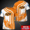 Oklahoma State Cowboys NCAA1 Custom Name Special T-Shirt For Fans