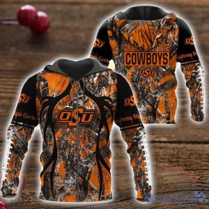 Oklahoma State Cowboys T-Shirt Hoodie Sweatshirt Zip Hoodie Camo Hunting Perfect Gift For Father's Day Product Photo 4