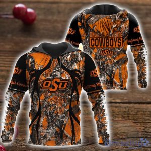 Oklahoma State Cowboys T-Shirt Hoodie Sweatshirt Zip Hoodie Camo Hunting Perfect Gift For Father's Day Product Photo 1
