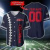 Ole Miss Rebels BaseBall jersey Shirt Custom Name & Custom Number For Fans