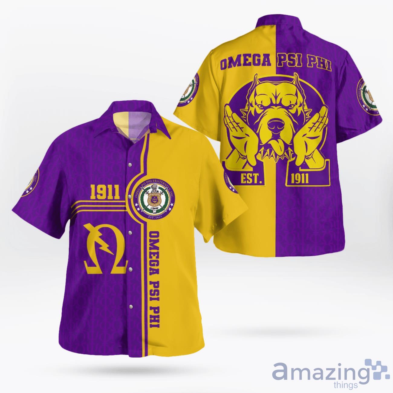 Omega Psi Phi Bulldog Hawaiian Shirt 3D All Over Printed Hawaii Shirt Summer Gift image Omega Psi Phi Bulldog Hawaiian Shirt 3D All Over Printed Hawaii Shirt Summer Gift Product Photo 1