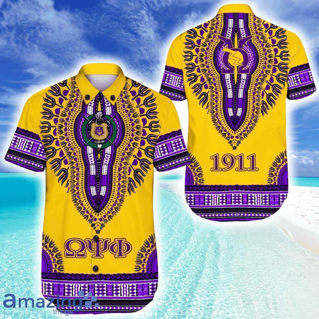 Omega Psi Phi Dashiki Hawaiian Shirt For Men And Women