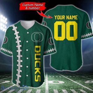 Oregon Ducks BaseBall jersey Shirt Custom Name & Custom Number For Fans Product Photo 1