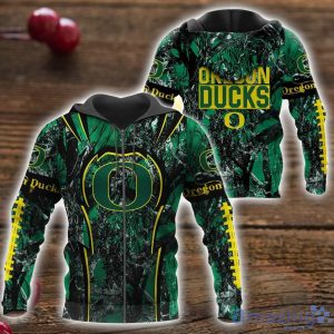 Oregon Ducks Camo Hunting 3D All Over Printed T-Shirt Hoodie Sweatshirt For Big Fans Product Photo 4