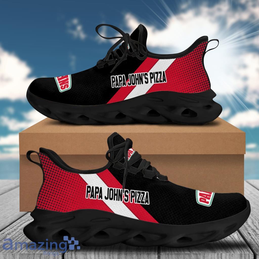 Papa John's Pizza Logo Max Soul Shoes Supportive Gift For Men And Women image Papa John's Pizza Logo Max Soul Shoes Supportive Gift For Men And Women