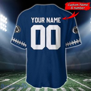 Penn State Nittany Lions BaseBall jersey Shirt Custom Name & Custom Number For Fans image Penn State Nittany Lions BaseBall jersey Shirt Custom Name & Custom Number For Fans Product Photo 2