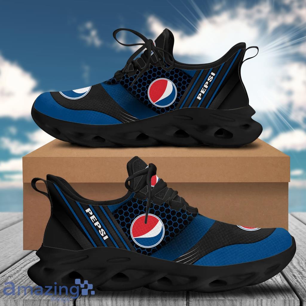Pepsi Logo Black Max Soul Shoes Vintage Style Gift For Men And Women image Pepsi Logo Black Max Soul Shoes Vintage Style Gift For Men And Women Product Photo 1