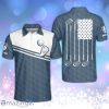 Personalized American Flag Golf Classic Personalized Polo Shirt