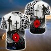 Personalized Anzac Day Poppy Remembrance Baseball Jersey Shirt