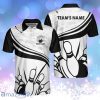 Personalized Bowling In Black Personalized Black And White Personalized Bowling Shirt For Bowling Players