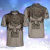Personalized Camouflage Skull Golf Personalized Polo Shirt