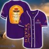 Personalized Crown Royal Peach Baseball Jersey Shirt Shirt Gift For Men And Women