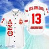 Personalized Delta Sigma Theta  White  Hawaiian Shirt For Men And Women