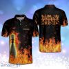 Personalized Flame Bowling Shirts Personalized Polo Shirt