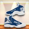 Personalized Indianapolis Colts Nfl Football Team Air Jordan 13 Sneaker Shoes