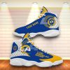 Personalized Los Angeles Rams Nfl Football Team Air Jordan 13 Sneaker Shoes For Fans
