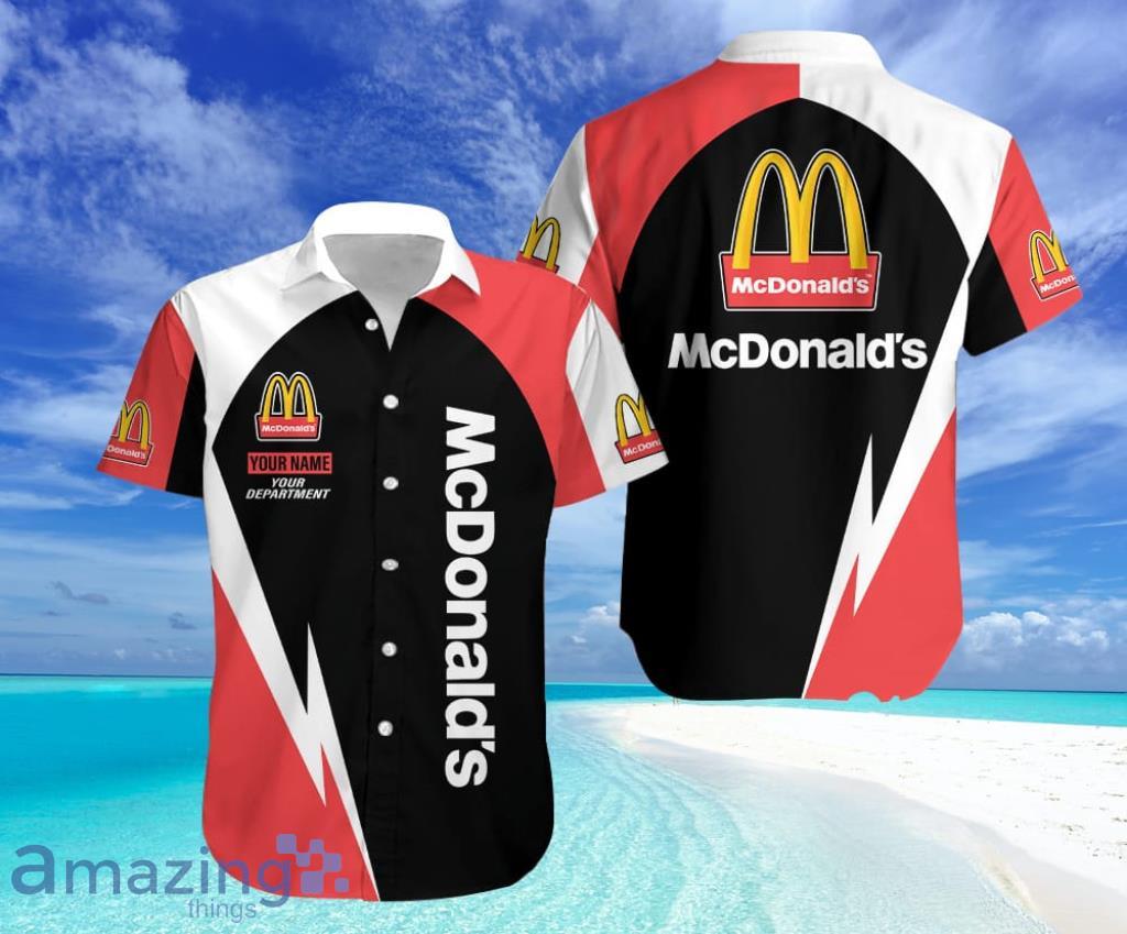 Personalized Mcdonald's Logo Show Professionalism Hawaiian Shirt For Men And Women image Personalized Mcdonald's Logo Show Professionalism Hawaiian Shirt For Men And Women