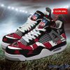 Personalized Name Atlanta Falcons Personalized Air Jordan 4 Shoes Trending Men Women Sneakers New Design