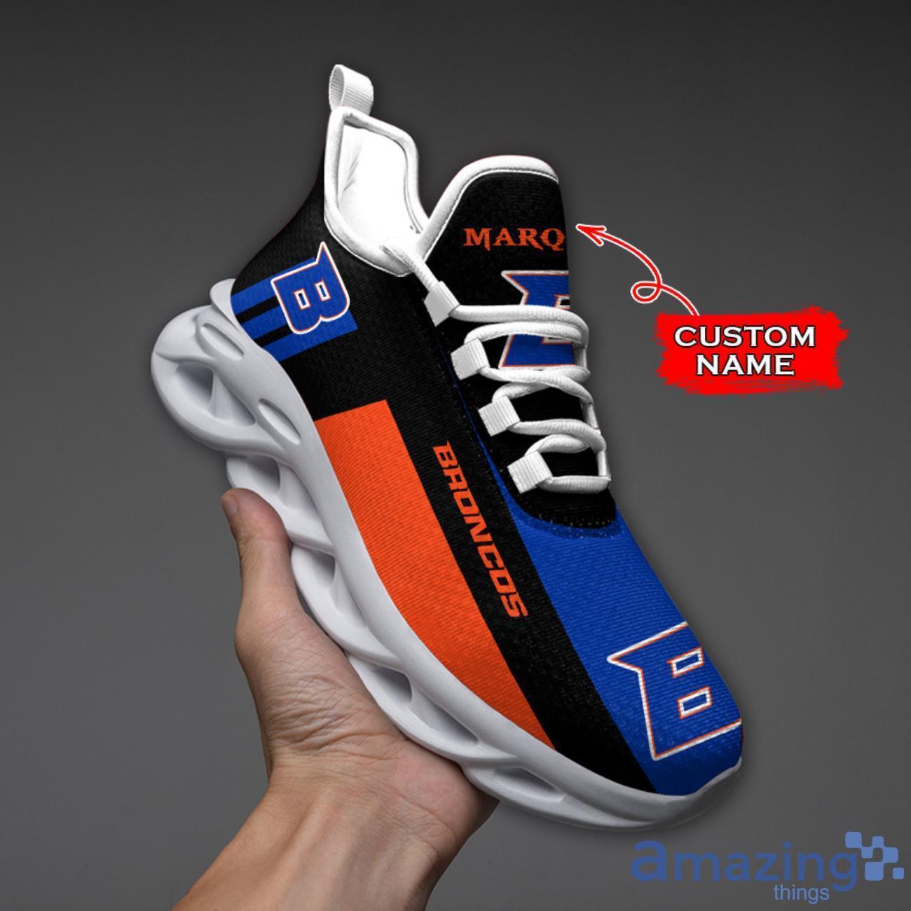 Personalized Name Boise State Broncos NCAA Max Soul Shoes Ideas Gift For Sport Fans image Personalized Name Boise State Broncos NCAA Max Soul Shoes Ideas Gift For Sport Fans Product Photo 2